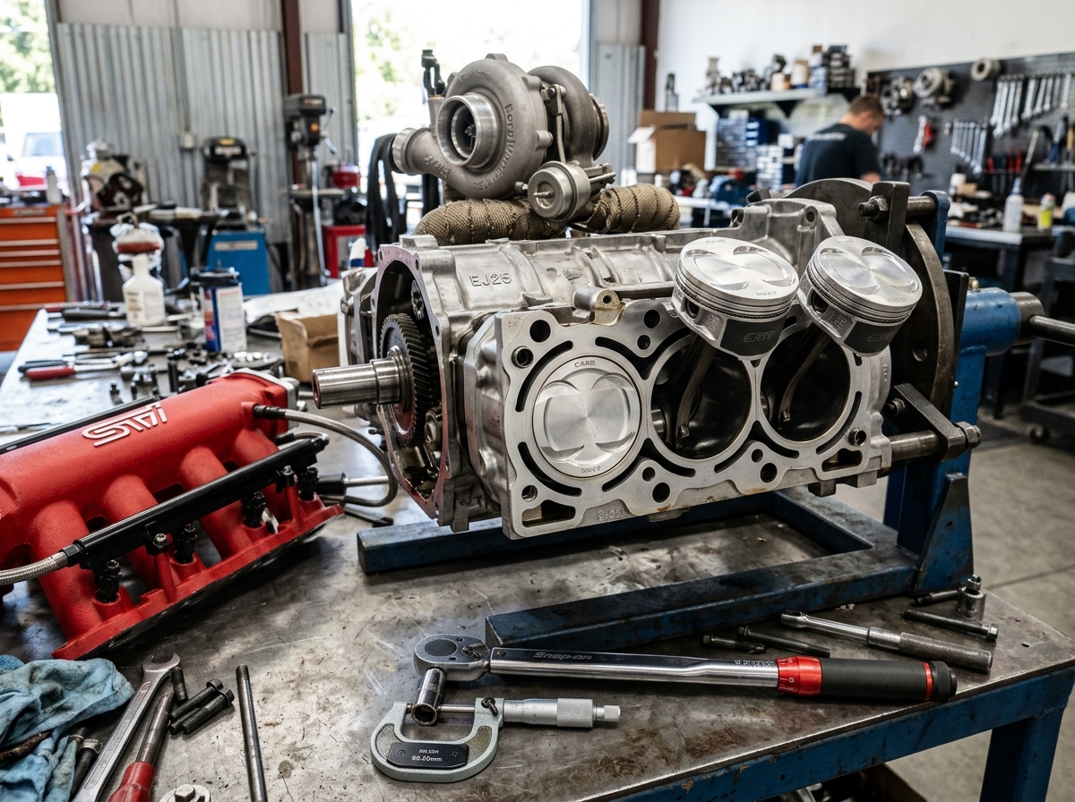 Motor Boxer EJ25 Forjado