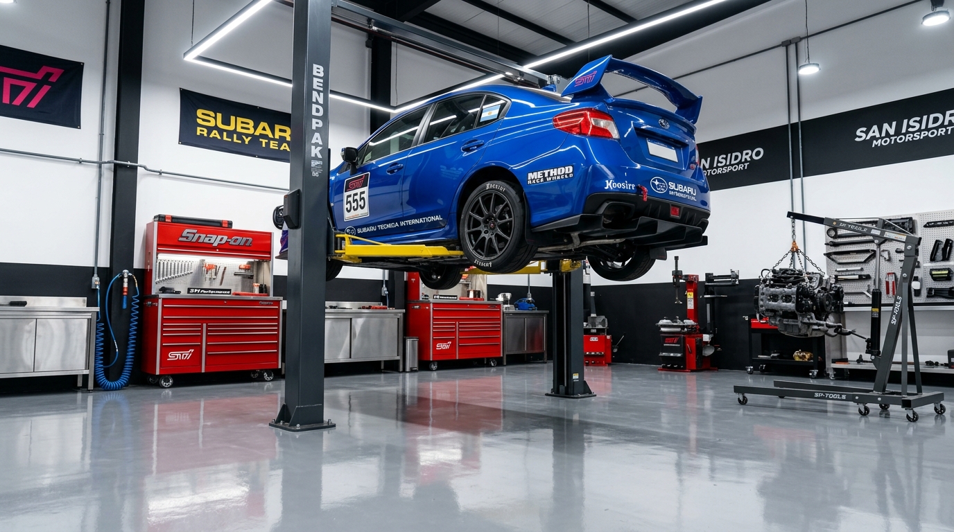 Preparación Subaru STI