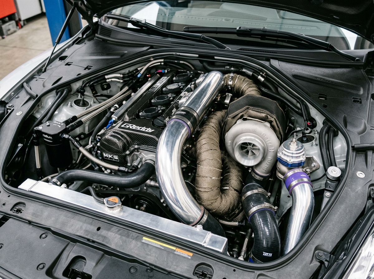 Turbos Garrett e Intercooler